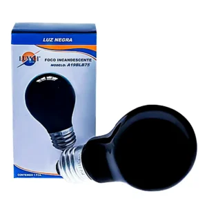 Foco Incandescente 75W de luz negra UV (A19BLB75)